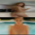 Naked masturbating woman