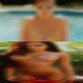 Horny women with bottle